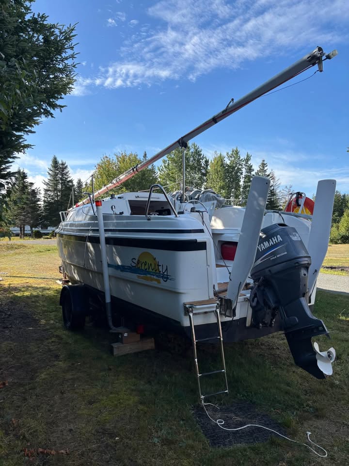White Sailboat used